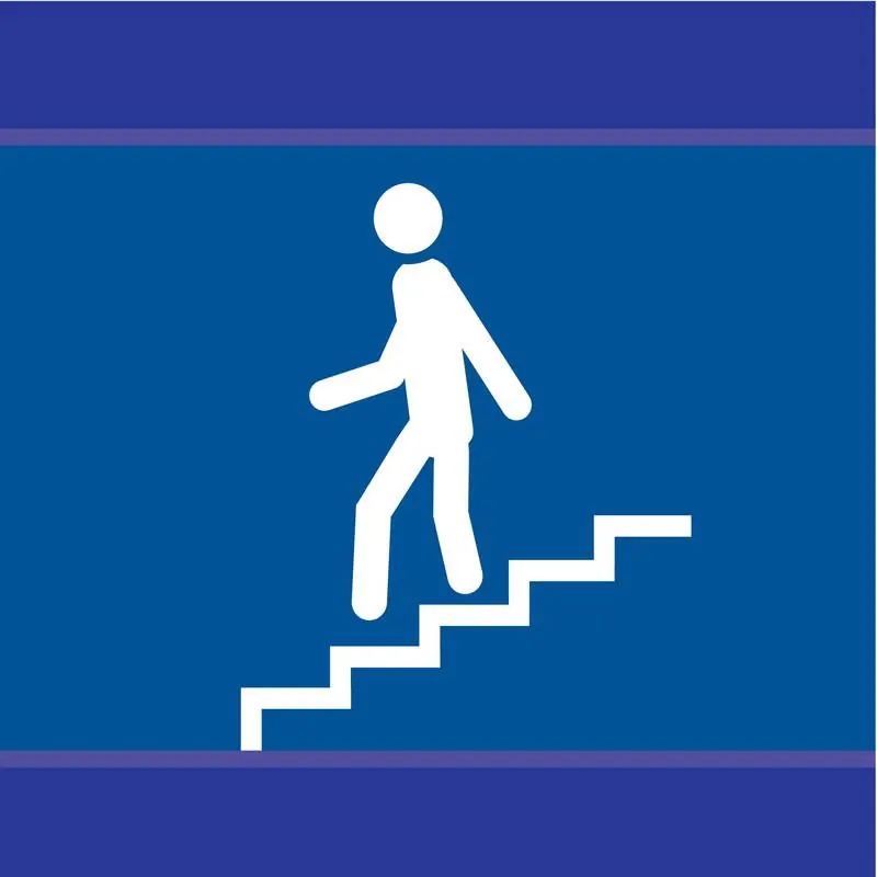 Panneau ESCALIER EN DESCENTE D-SIGN 10 Taliaplast 637612