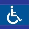 Panneau HANDICAPES D-SIGN 100x100 Taliaplast 637614