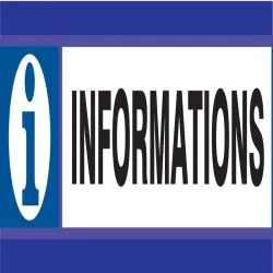 Panneau INFORMATIONS D-SIGN 180X45 Taliaplast 630615