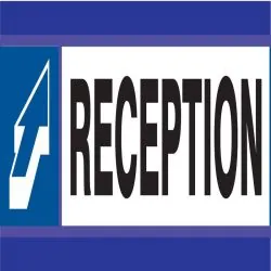 Panneau RECEPTION D-SIGN 180X45 Taliaplast 630619