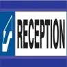 Panneau RECEPTION D-SIGN 180X45 Taliaplast 630619