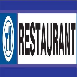 Panneau RESTAURANT D-SIGN 180X45 Taliaplast 630621