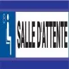 Panneau SALLE D'ATTENTE D-SIGN 180X45 Taliaplast 630622