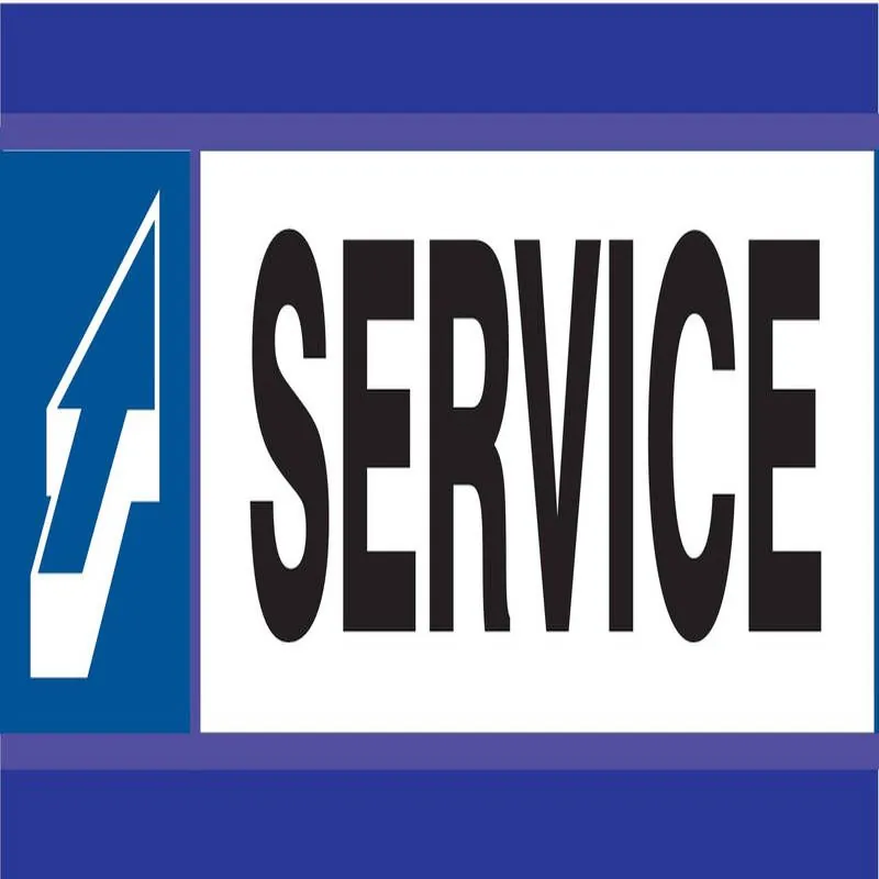 Panneau SERVICE D-SIGN 180X45 Taliaplast 630625