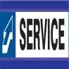 Panneau SERVICE D-SIGN 180X45 Taliaplast 630625