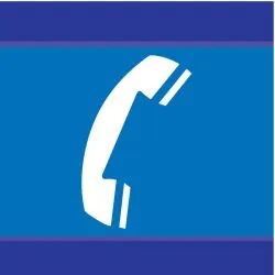 Panneau TELEPHONE D-SIGN 100x100 Taliaplast 637629
