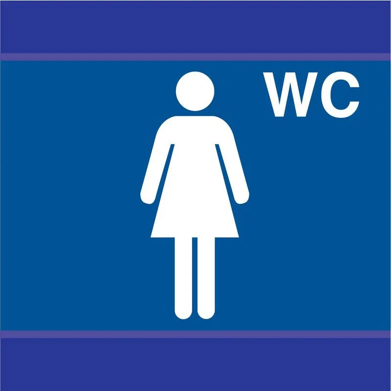 Panneau TOILETTES DAMES D-SIGN 100X100 Taliaplast 637633