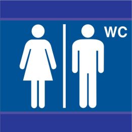 Panneau W.C D-SIGN 100x100 Taliaplast 637632
