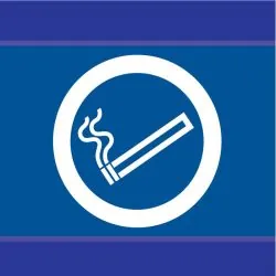 Panneau ZONE FUMEUR D-SIGN 100x100 Taliaplast 637636