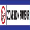 Panneau ZONE NON FUMEURS D-SIGN 180X45 Taliaplast 630639