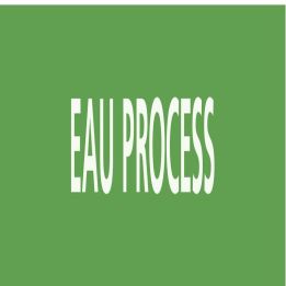 Panneau EAU DE PROCESS 312x52mm (10 AD Taliaplast 730187