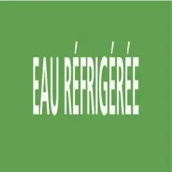 Panneau EAU RÉFRIGÉRÉE 312x52mm (10 AD Taliaplast 730190
