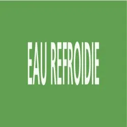 Panneau EAU REFROIDIE 312x52mm (10 ADH Taliaplast 730191