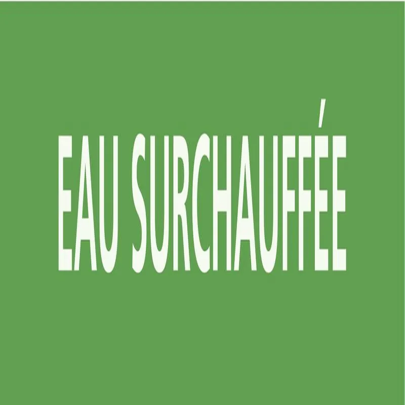 Panneau EAU SURCHAUFFÉE 312x52mm (10 A Taliaplast 730196