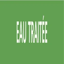 Panneau EAU TRAITEE 312X52 MARQUAGE TU Taliaplast 730198