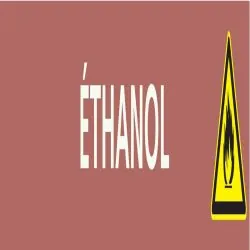 Panneau ETHANOL 312X52 MARQUAGE TUYAUT Taliaplast 730611