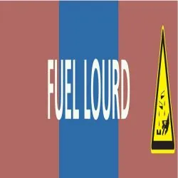 Panneau FUEL LOURD 312X52 MARQUAGE TUY Taliaplast 730620