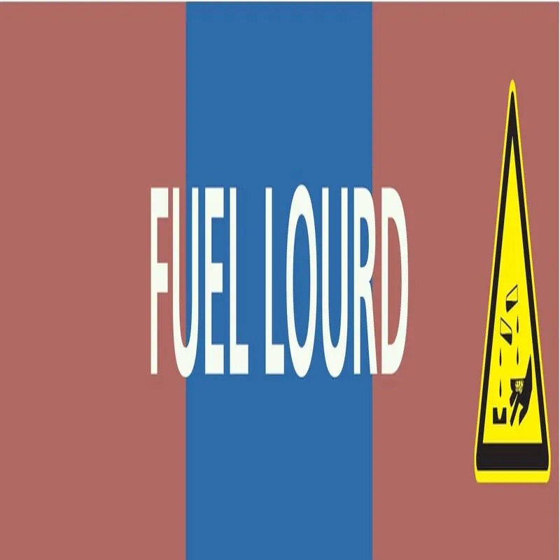 Panneau FUEL LOURD 312X52 MARQUAGE TUY Taliaplast 730620