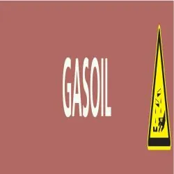 Panneau GASOIL 312X52 MARQUAGE TUYAUTE Taliaplast 730622