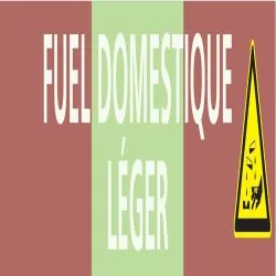 Panneau FUEL DOMESTIQUE LEGER 312X52 M Taliaplast 730635