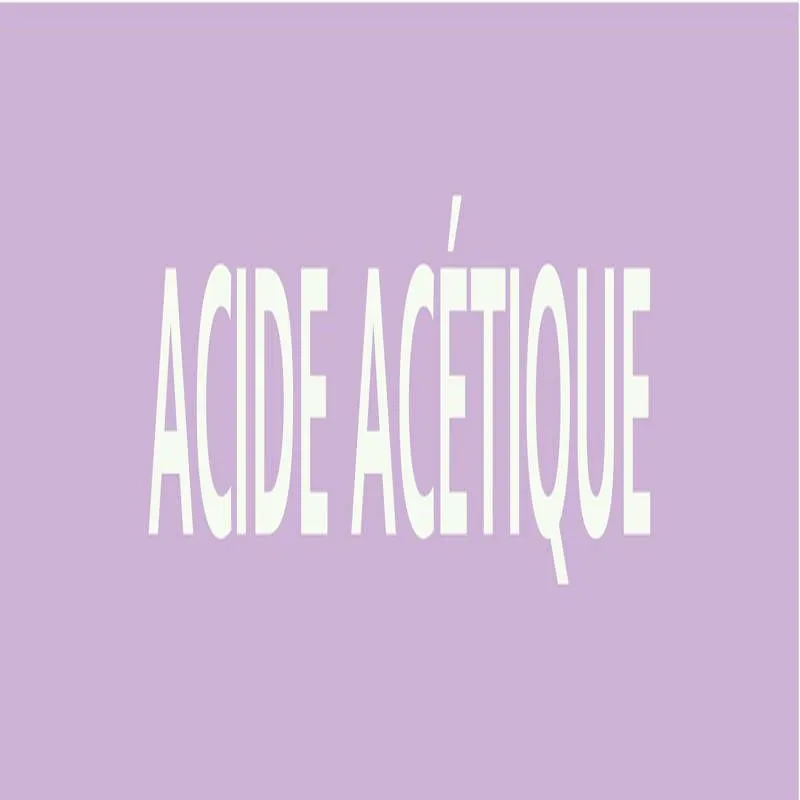 Panneau ACIDE ACETIQUE 312X52 MARQUAGE Taliaplast 730702