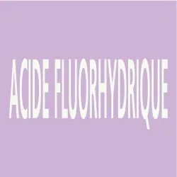 Panneau ACIDE FLUORHYDRIQUE 312X52 MAR Taliaplast 730704