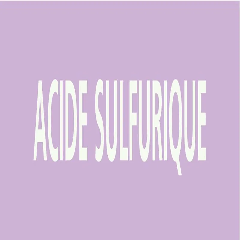 Panneau ACIDE SULFURIQUE 312X52 MARQUA Taliaplast 730709