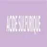 Panneau ACIDE SULFURIQUE 312X52 MARQUA Taliaplast 730709