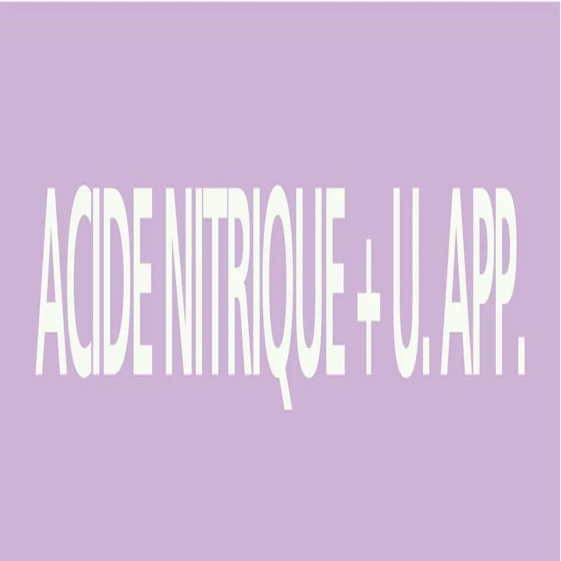 Panneau ACIDE NITRIQUE + U.APP. 312X52 Taliaplast 730737