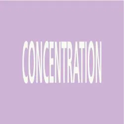 Panneau CONCENTRATION 312X52 MARQUAGE Taliaplast 730739
