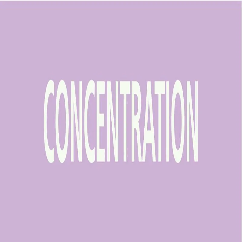 Panneau CONCENTRATION 312X52 MARQUAGE Taliaplast 730739