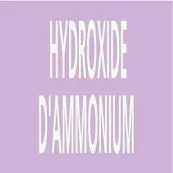 Panneau HYDROXIDE D'AMMONIUM 312X52 MA Taliaplast 730740