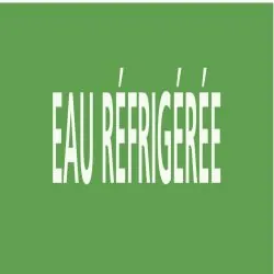 Panneau EAU RÉFRIGÉRÉE 222x37mm (20 AD Taliaplast 731190