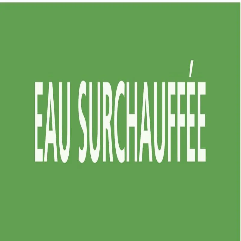 Panneau EAU SURCHAUFFÉE 222x37mm (20 A Taliaplast 731196