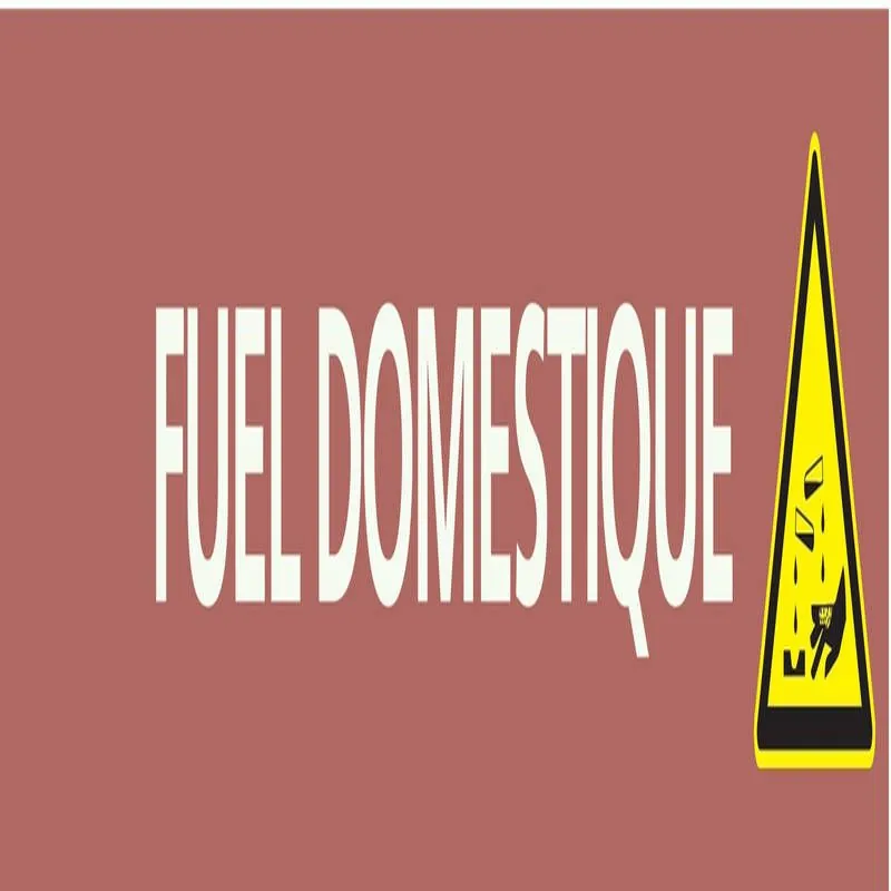 Panneau FUEL DOMESTIQUE 222X37 MARQUAG Taliaplast 731618