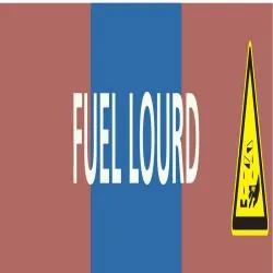 Panneau FUEL LOURD 222X37 MARQUAGE TUY Taliaplast 731620