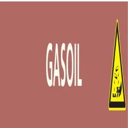 Panneau GASOIL 222X37 MARQUAGE TUYAUTE Taliaplast 731622