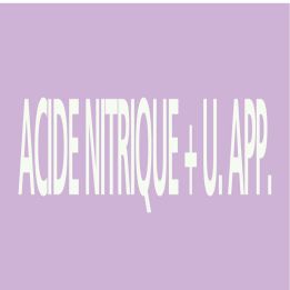 Panneau ACIDE NITRIQUE + U.APP. 222X37 Taliaplast 731737