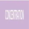 Panneau CONCENTRATION 222X37 MARQUAGE Taliaplast 731739