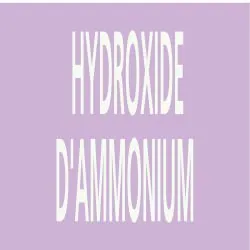 Panneau HYDROXIDE D'AMMONIUM 222X37 MA Taliaplast 731740