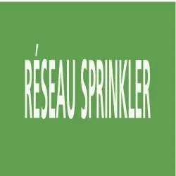 Panneau RESEAU SPRINKLER222X37 MARQUAG Taliaplast 731806