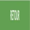 Panneau RETOUR 222x37mm (20 ADHESIFS P Taliaplast 731807