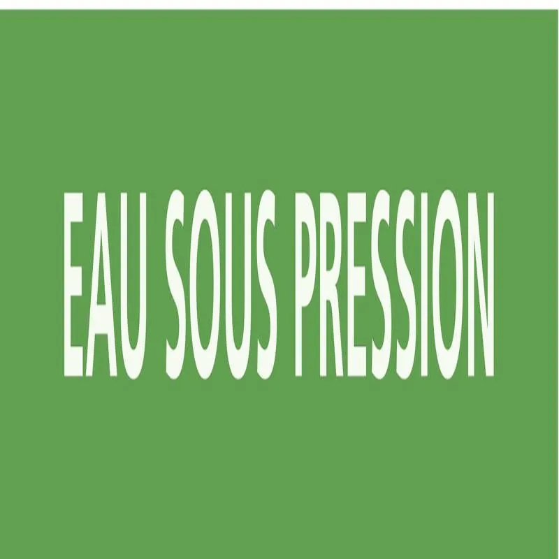 Panneau EAU S/PRESSION 156X26 MARQUAGE Taliaplast 732195