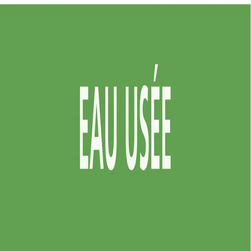 Panneau EAU USEE 156X26 MARQUAGE TUYAU Taliaplast 732199