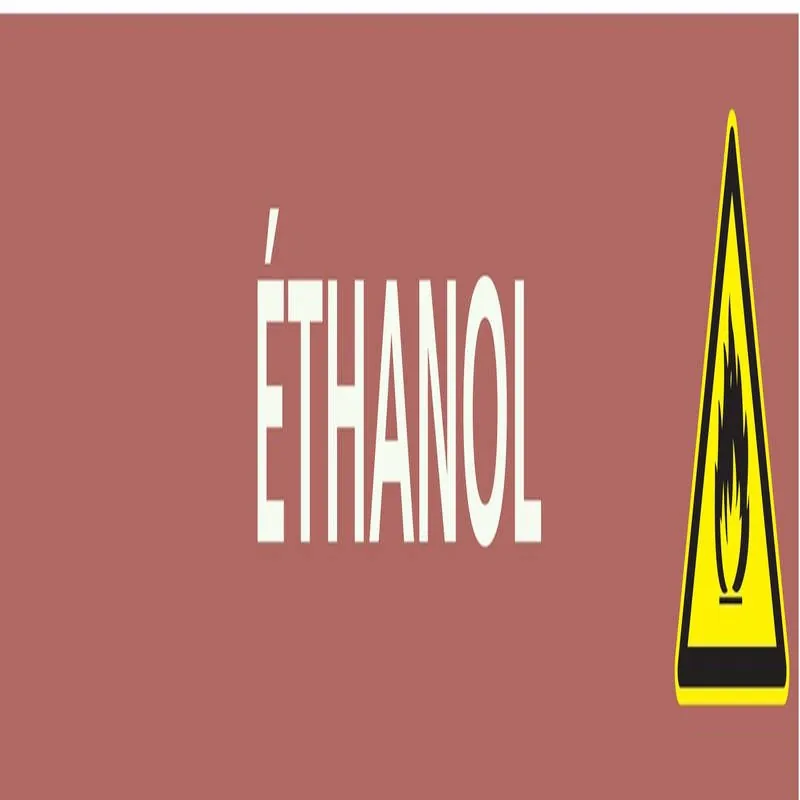 Panneau ETHANOL 156X26 MARQUAGE TUYAUT Taliaplast 732611