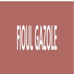 Panneau FIOUL GAZOLE 156X26 MARQUAGE T Taliaplast 732612