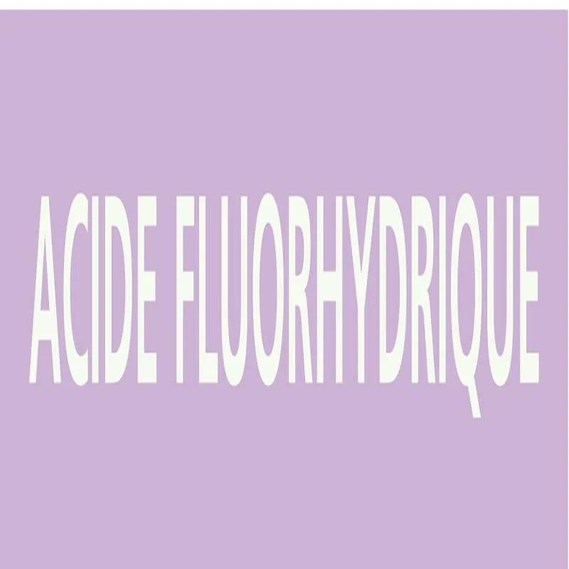 Panneau ACIDE FLUORHYDRIQUE 156X26 MAR Taliaplast 732704