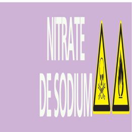 Panneau NITRATE DE SODIUM 156X26 MARQU Taliaplast 732729