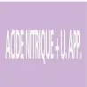 Panneau ACIDE NITRIQUE + U.APP. 156X26 Taliaplast 732737