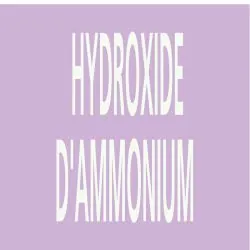 Panneau HYDROXIDE D'AMMONIUM 156X26 MA Taliaplast 732740